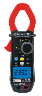 Tångmultimeter F205